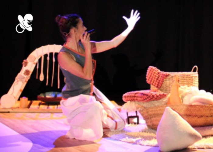 Sentidos - Festival Chupetes - teatro para bebés - Sala Tarambana - Yuzin Carabanchel